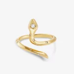Anillo Naja blanco