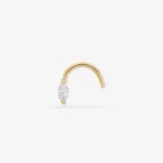Piercing de nariz marquise