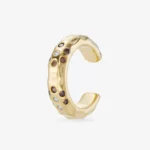Pendiente tipo earcuff con diseño de pantera
