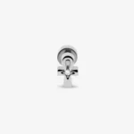 Piercing Ankh blanco