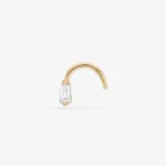 Piercing de nariz trapezoidal