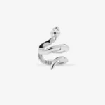 Earcuff Naja blanco