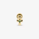 Piercing Ankh esmeralda